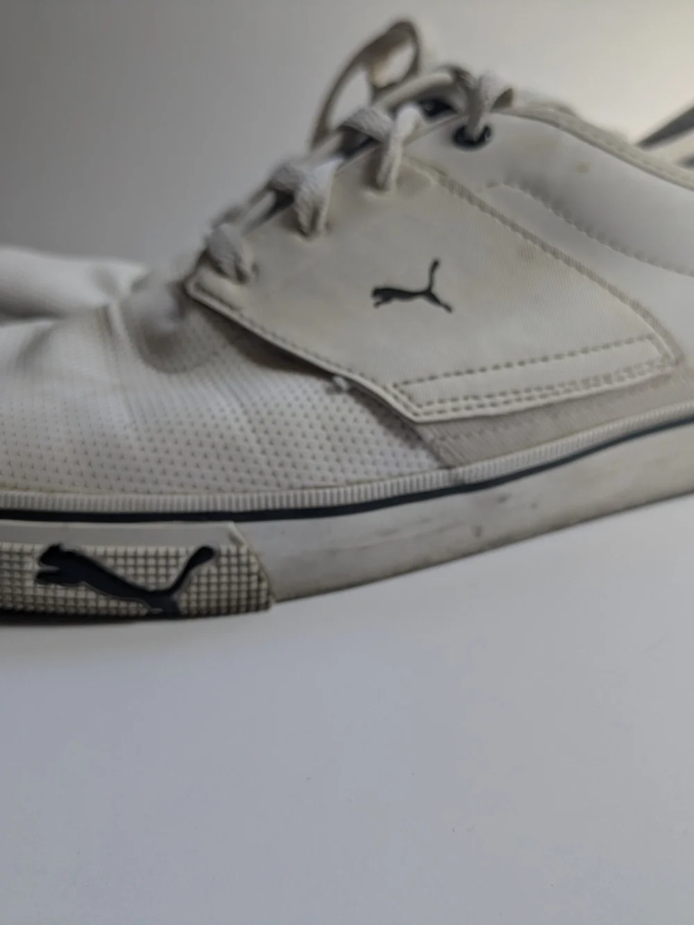 Puma Men's White Low-Top Sneaker